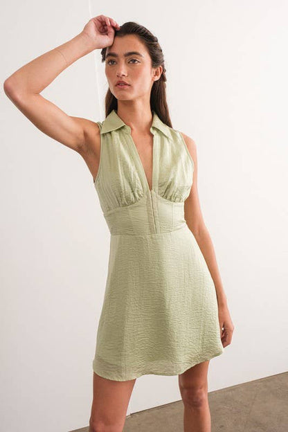 Papermoon Leah Sleeveless Corset Mini Dress