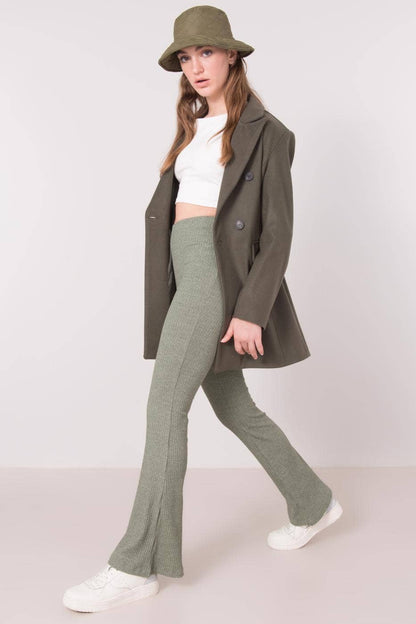BSL Flare Leg Pants - Green