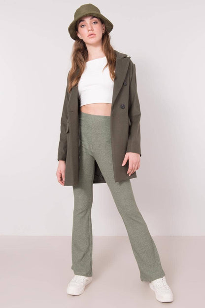 BSL Flare Leg Pants - Green