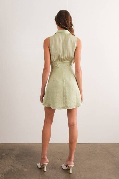 Papermoon Leah Sleeveless Corset Mini Dress