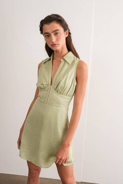 Papermoon Leah Sleeveless Corset Mini Dress